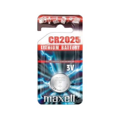 Maxell pilas planas de litio 3v - cr2025