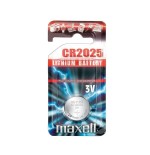 Maxell pilas planas de litio 3v - cr2025