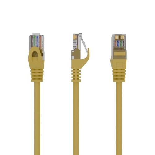 Gembird cable de red utp cat6 pp6u-0.5m/y 0.5m amarillo