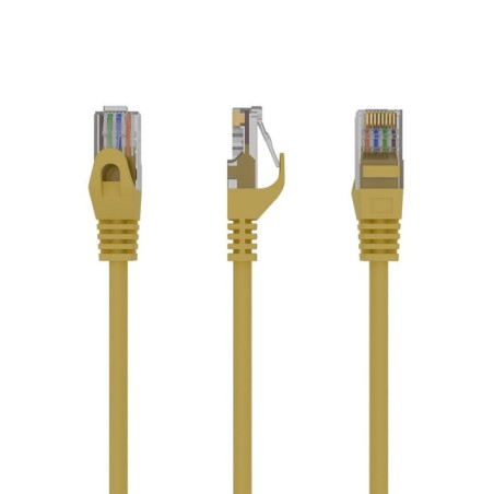 Gembird cable de red utp cat6 pp6u-0.5m/y 0.5m amarillo