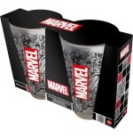 Set 2 vasos casual marvel  490ml