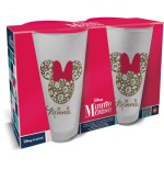 Set 2 vasos casual minnie mouse garden 490ml