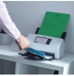 Brother ads-4700w document scanner dual cis duplex a4 600x600dpi 40ppm mono 40ppm colour adf 6000scans d usb 3.0 lan wi-fi