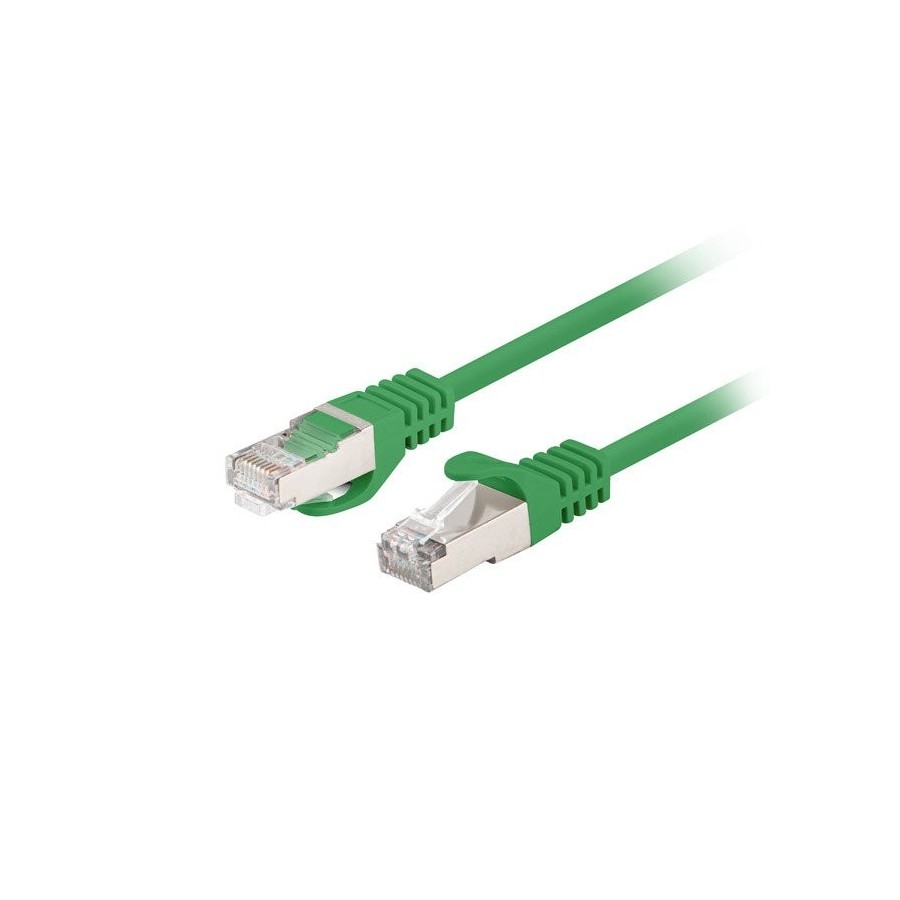 Lanberg cable de red cat.6 ftp 1m verde 10-pack