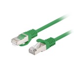 Lanberg cable de red cat.6 ftp 1m verde 10-pack