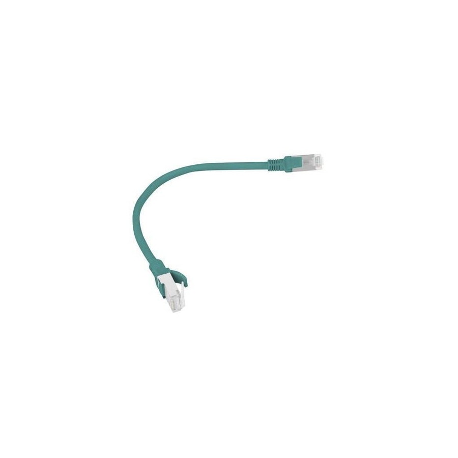 Lanberg cable de red cat.6 utp 0.25m verde 10-pack