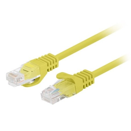 Lanberg cable de red cat.6 utp 1.5m amarillo 10-pack