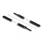 Delock brida para cable con gancho y lazo la 300 x an 12 mm negro 10 piezas
