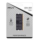 Pny memoria sodimm 16 gb 1 x 16 gb ddr4 3200 mhz