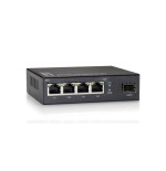 Levelone switch 4x ge geu-0521 1xgsfp metall