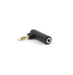 Gembird adaptador de ángulo recto de audio estéreo de 3.5 mm, 90 °