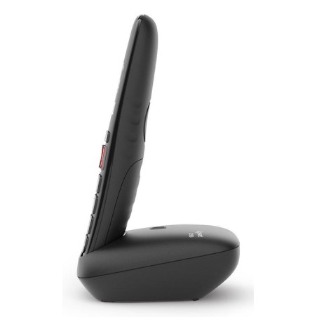 Teléfono gigaset e290a dect/analógico identificador de llamadas negro