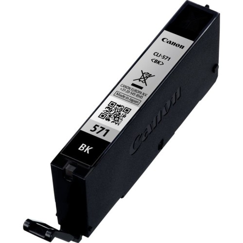 Tinta original canon cli-571bk negro mg 5750/ mg 7700