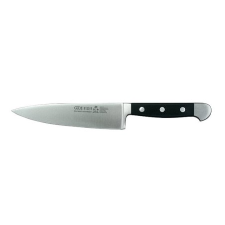 Güde alpha cooking knife 16 cm pom black 1805/16