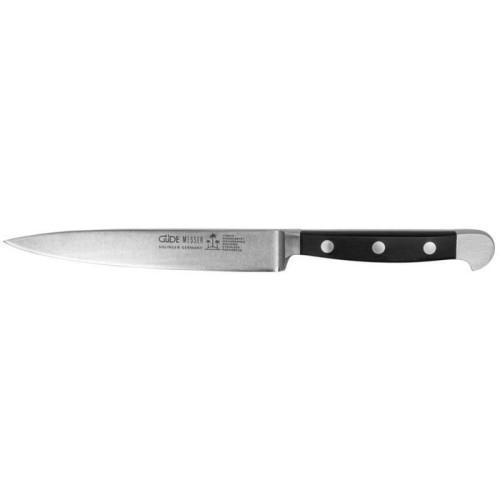 Cuchillo de cocina güde alpha pom negro 16 cm 1765/16