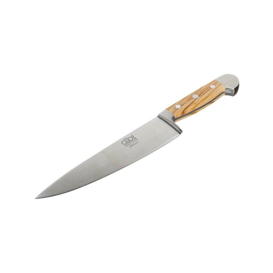 Güde alpha cooking knife 21 cm olive wood