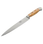 Cuchillo jamonero güde alpha 21 cm madera de olivo