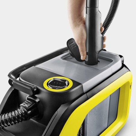 Kärcher se 3-18 compact máquina de limpieza de alfombras negro, amarillo