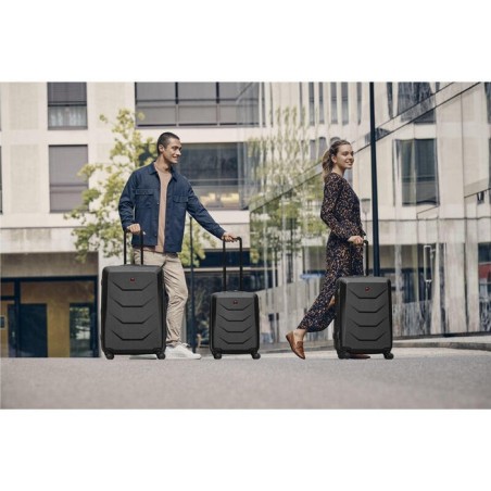 Maleta wenger/swissgear prymo large armazón duro negro 93 l abs, policarbonato (pc)