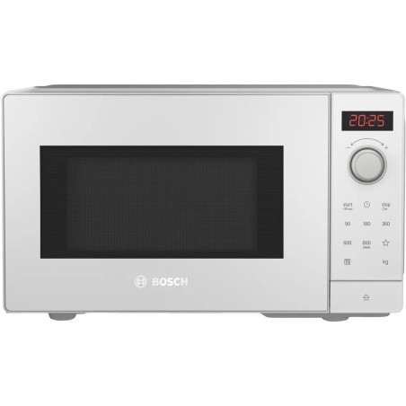 Microondas  bosch serie 2 ffl023mw0   20 l 800 w blanco