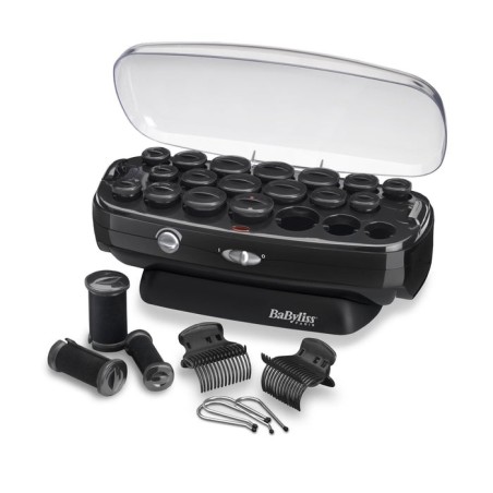 Babyliss thermo ceramic rollers kit de peluquería negro, acero inoxidable 50 w 2 m