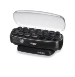 Babyliss thermo ceramic rollers kit de peluquería negro, acero inoxidable 50 w 2 m