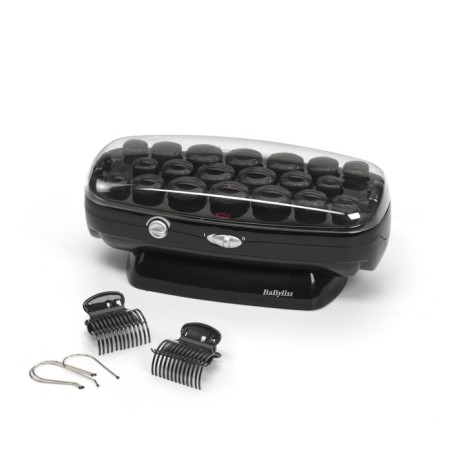 Babyliss thermo ceramic rollers kit de peluquería negro, acero inoxidable 50 w 2 m