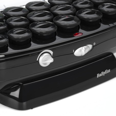Babyliss thermo ceramic rollers kit de peluquería negro, acero inoxidable 50 w 2 m