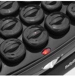 Babyliss thermo ceramic rollers kit de peluquería negro, acero inoxidable 50 w 2 m