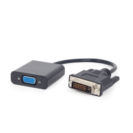 Gembird adaptador dvi-d a vga (d-sub) negro a-dvid-vgaf-01