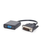 Gembird adaptador dvi-d a vga (d-sub) negro a-dvid-vgaf-01