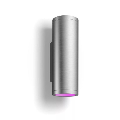 Philips hue white and color ambiance aplique mural para exteriores appear