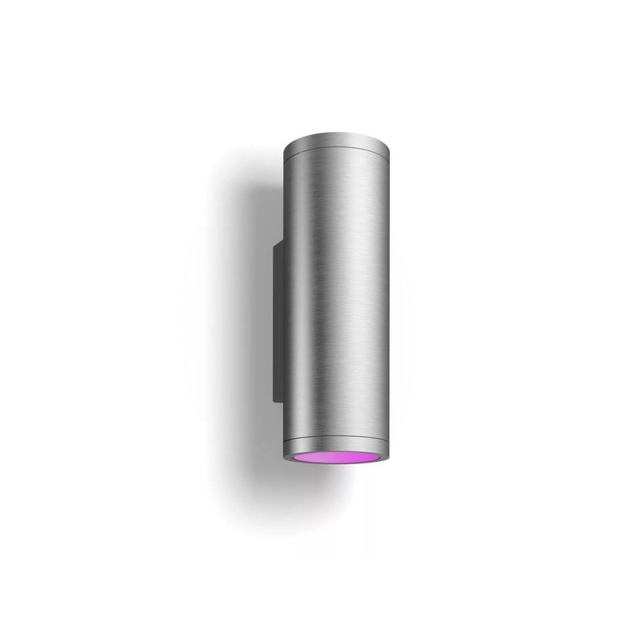 Philips hue white and color ambiance aplique mural para exteriores appear