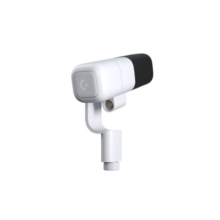 Micrófono logitech g yeti studio blanco  de estudio