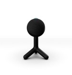 Micrófono logitech g yeti orb negro  de superficie para mesa