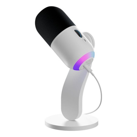Logitech g yeti gx negro, blanco micrófono de superficie para mesa