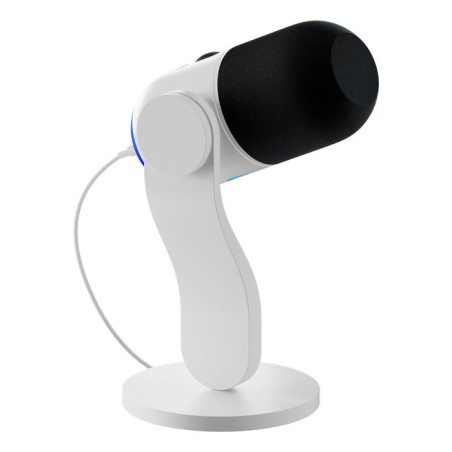 Logitech g yeti gx negro, blanco micrófono de superficie para mesa