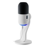 Logitech g yeti gx negro, blanco micrófono de superficie para mesa