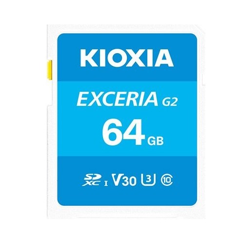 Kioxia exceria g2 sd card 64gb