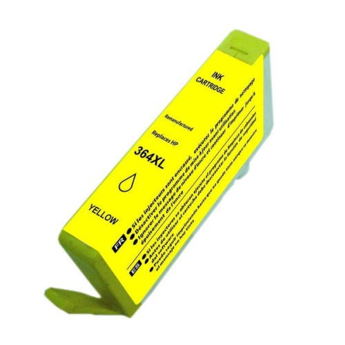 Tinta compatible hp 364xl amarillo cb325ee/cb320ee