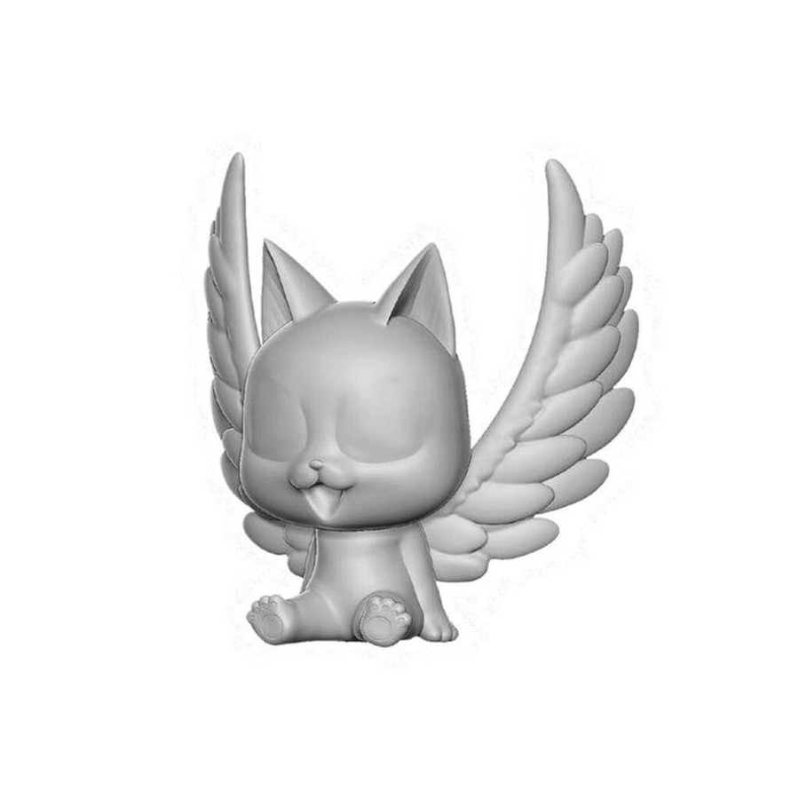 Figura hucha plastoy fairy tail happy alas desplegadas