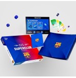 Juego de mesa superclub barcelona manager kit ingles
