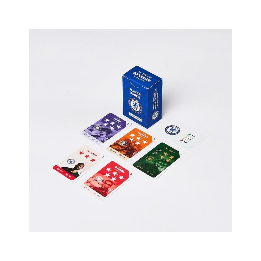 Juego de mesa superclub chelsea player cards 2023 24 ingles