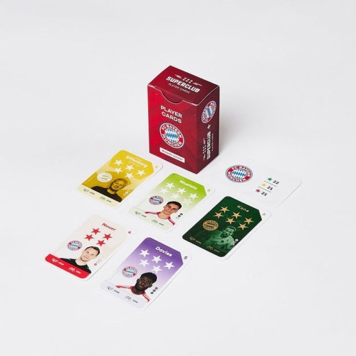 Juego de mesa superclub bayern munchen player cards 2023 24 ingles