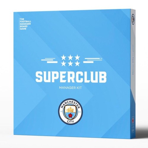 Juego de mesa superclub manchester city manager kit ingles