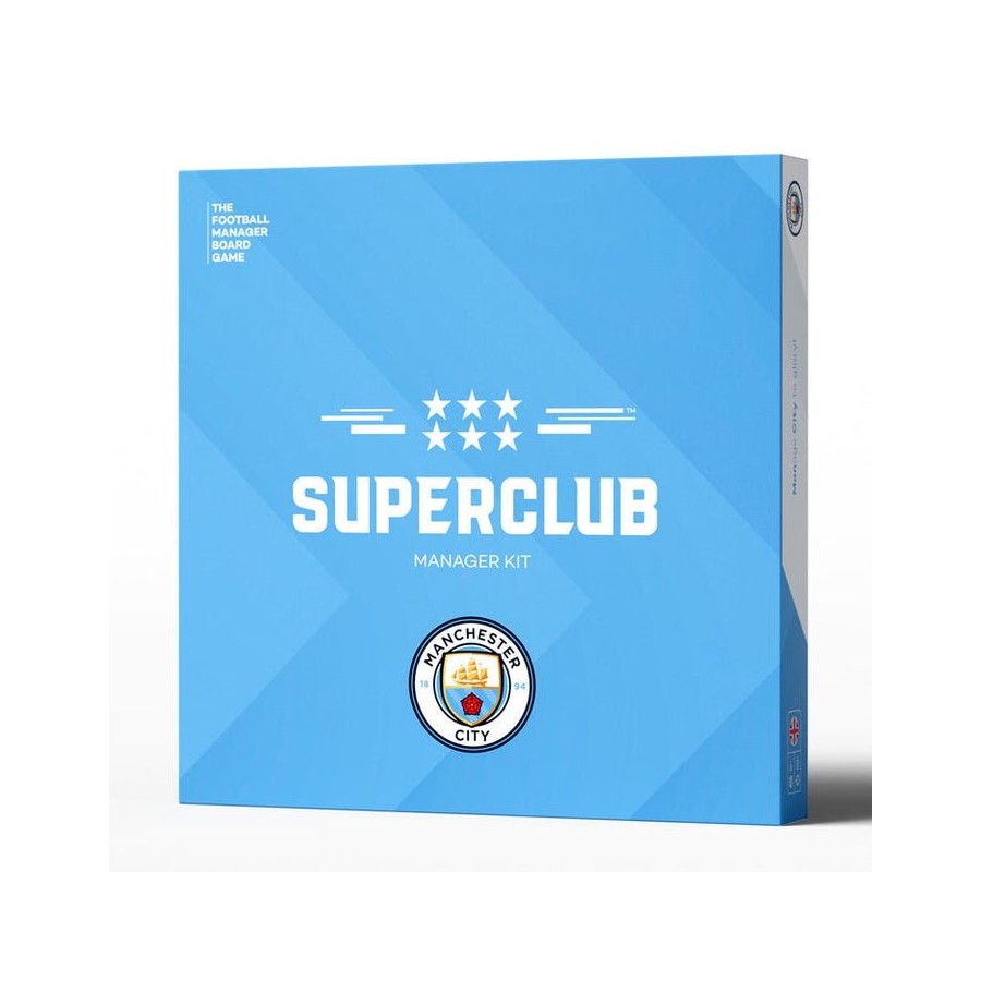 Juego de mesa superclub manchester city manager kit ingles