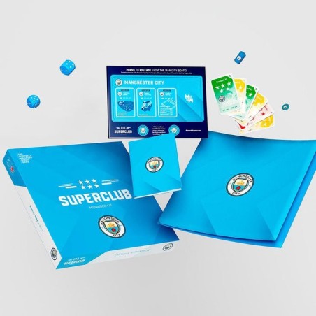 Juego de mesa superclub manchester city manager kit ingles