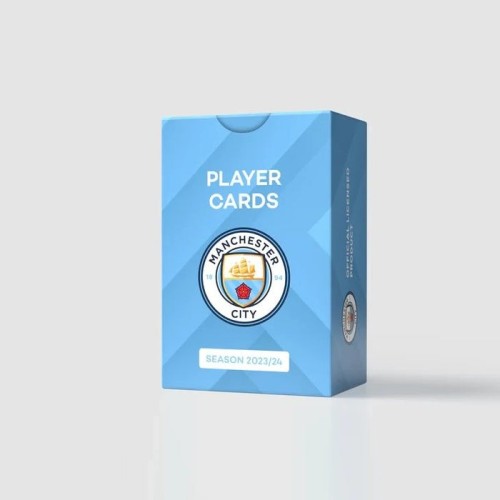 Juego de mesa superclub manchester city player cards 2023 24 ingles