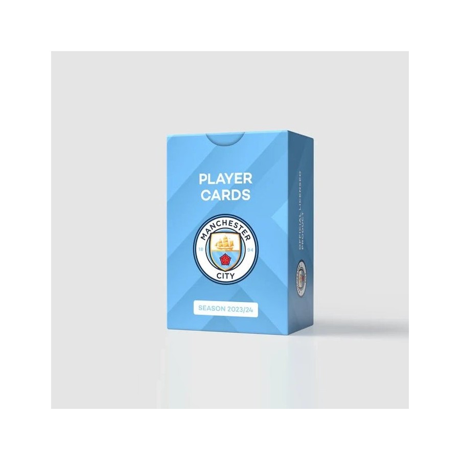 Juego de mesa superclub manchester city player cards 2023 24 ingles