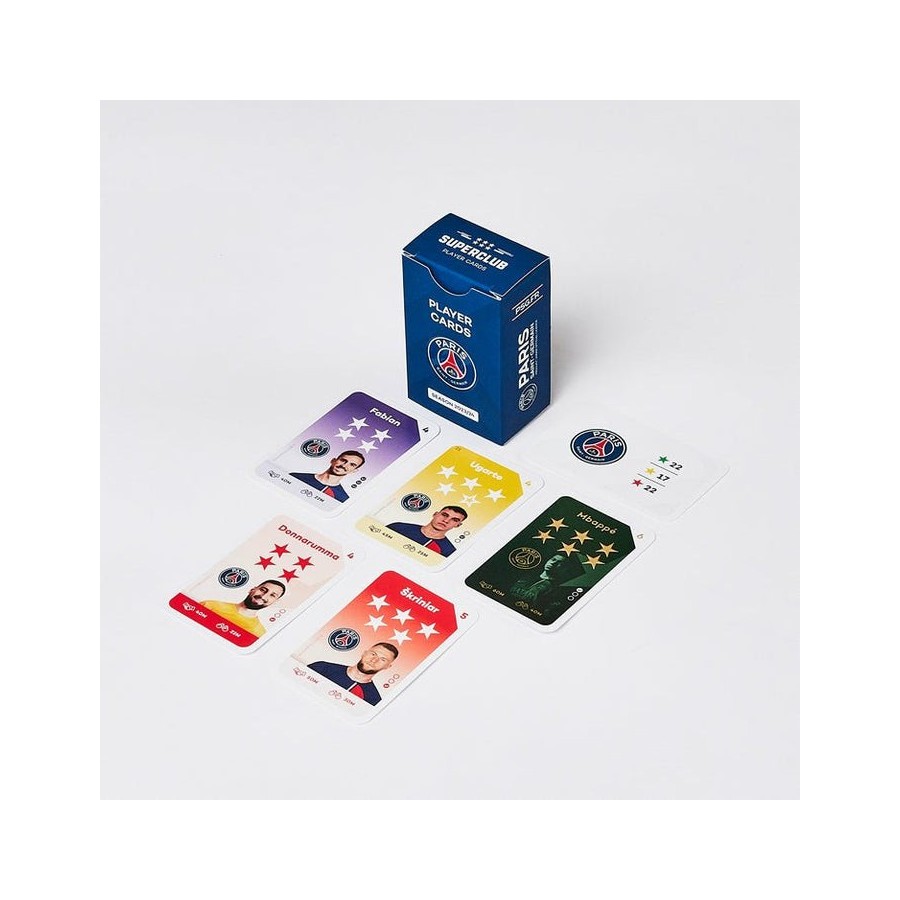 Juego de mesa superclub psg player cards 2023 24 ingles